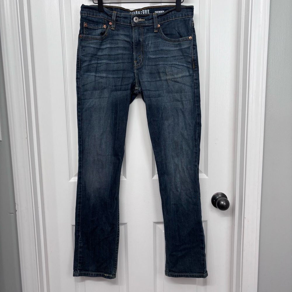 Dark Wash Skinny Jeans | Levi’s Signature W32 L32